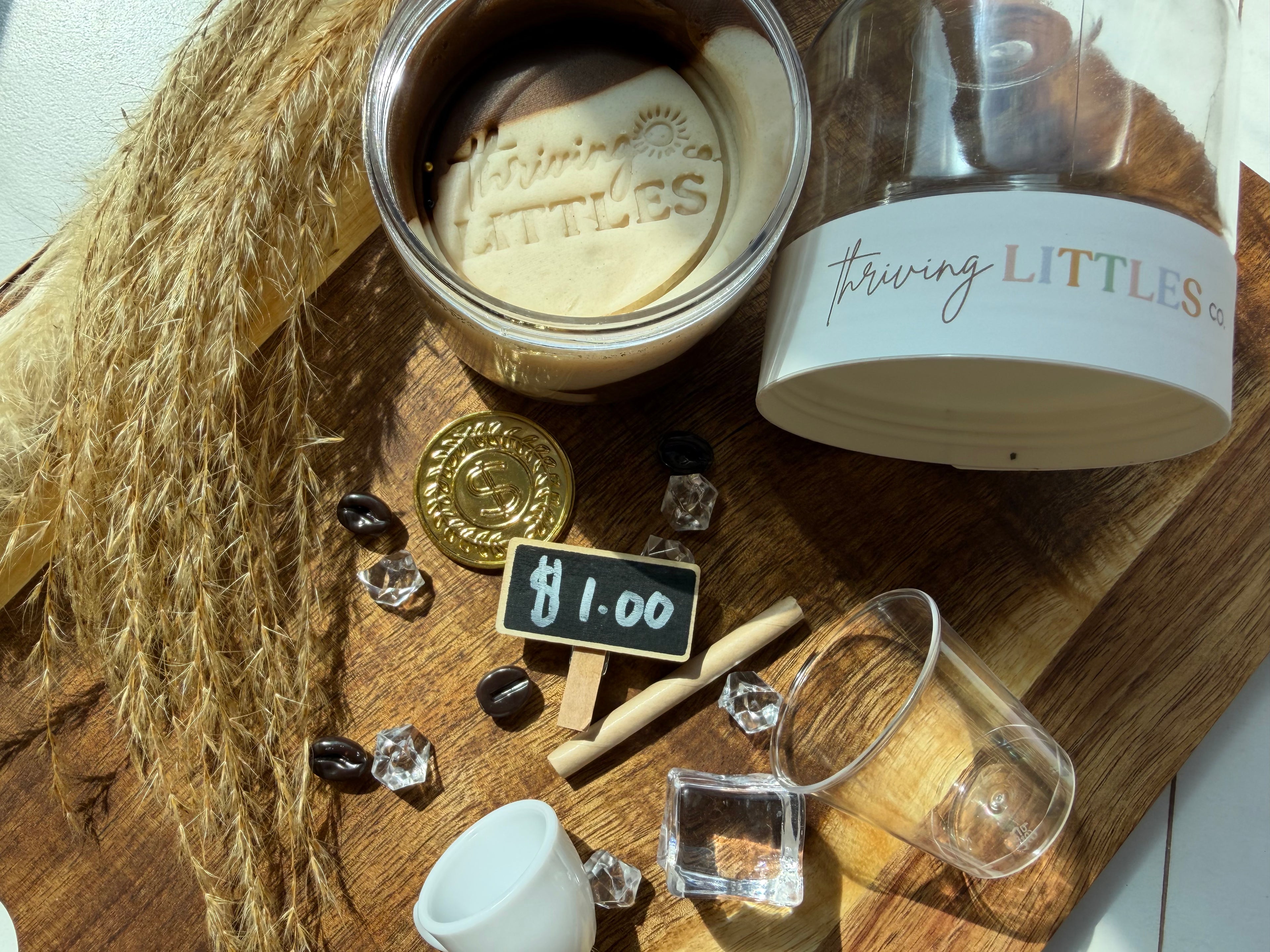 Little Coffee Shop Thrive & Play-Go Jar