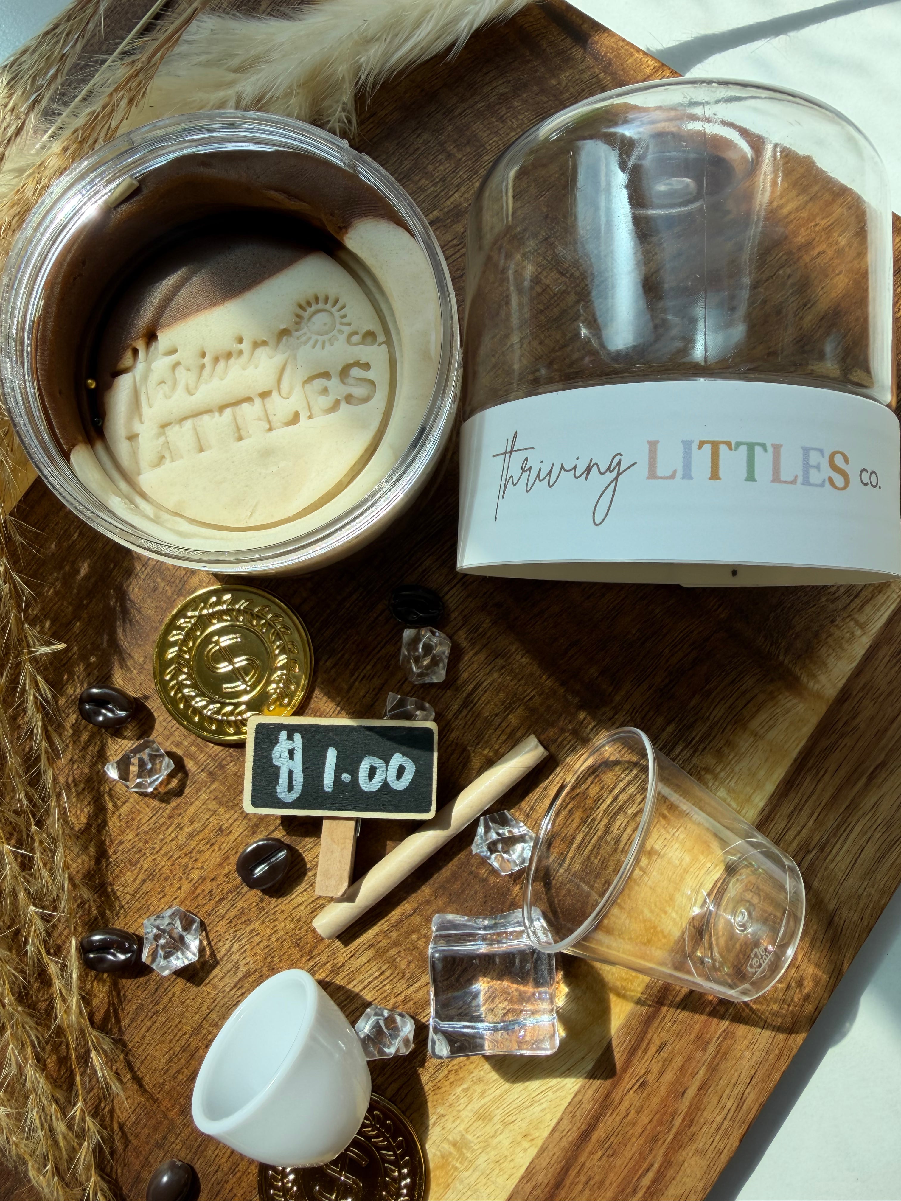 Little Coffee Shop Thrive & Play-Go Jar